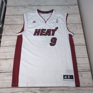 Adidas Miami Heat #9 Jersey Men Size Large